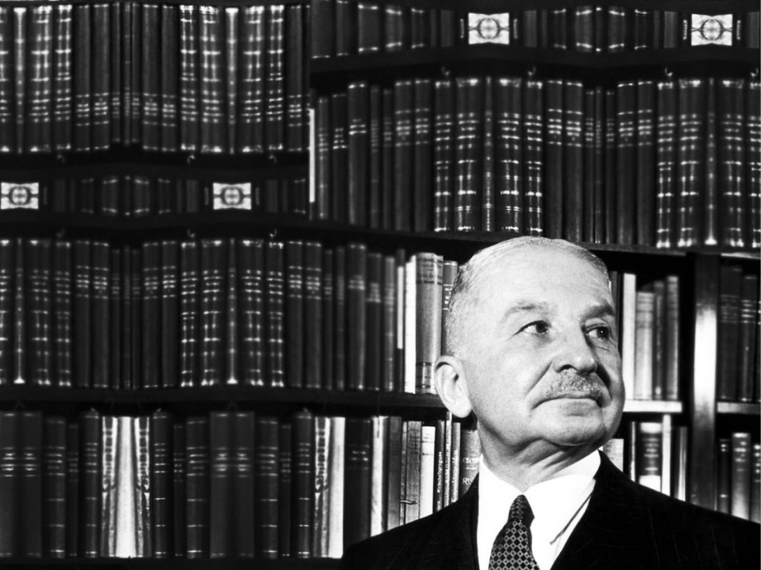 El economista, historiador y filósofo austriaco Ludwig von Misses (1881-1973).