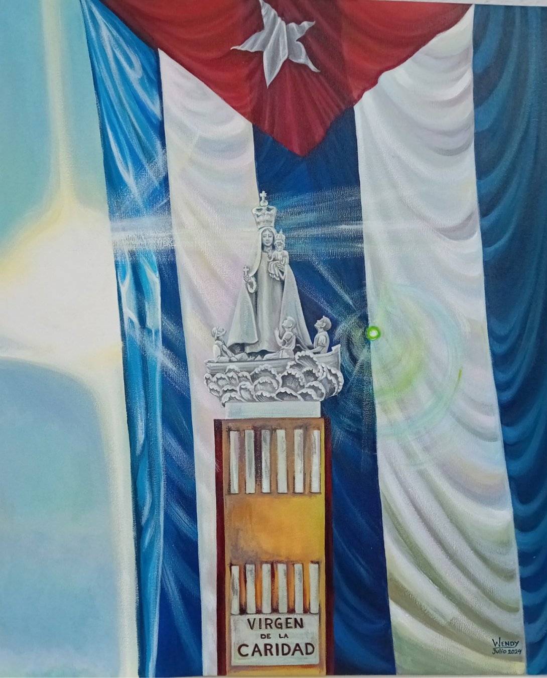 Pintura de la artista cubana Wendy Ramos Cáceres.