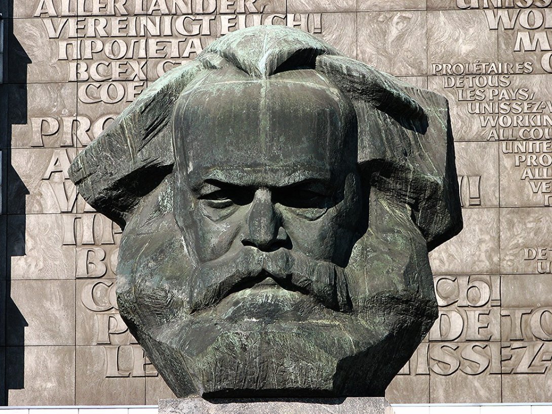 Monumento a Carlos Marx en Chemnitz, Alemania.
