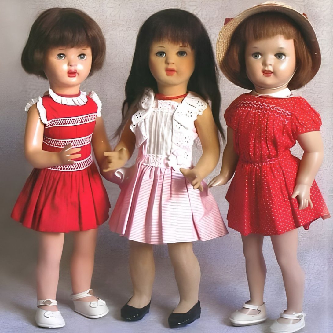 Muñecas Lilí, producidas en Cuba en los años 70 y 80.