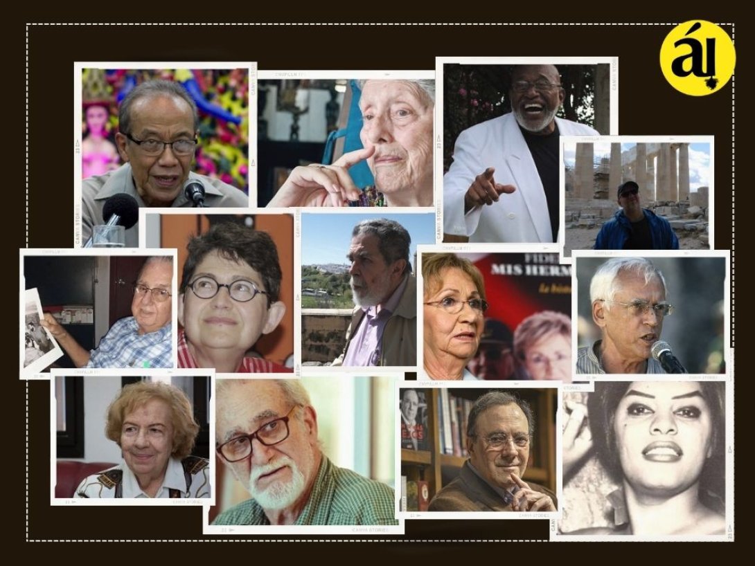 Fotos de personalidades cubanas que fallecieron en 2023