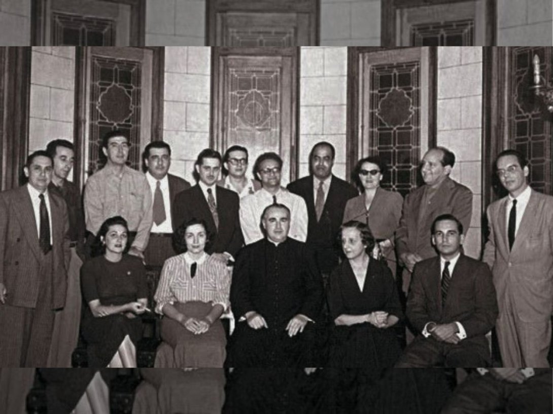 Foto de varios miembros del Grupo Orígenes.