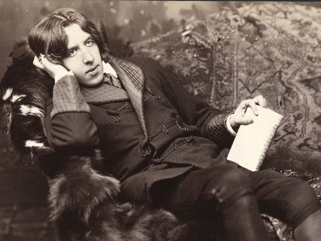Retrato de Oscar Wilde.