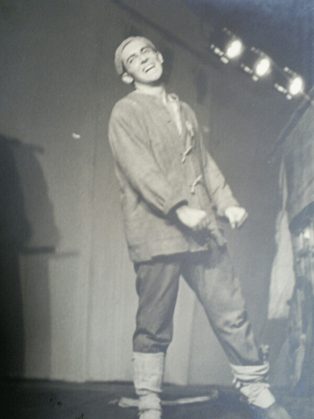 Pancho García en escena.