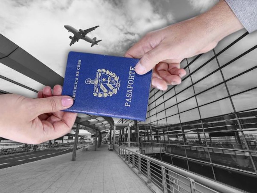Pasaporte cubano.