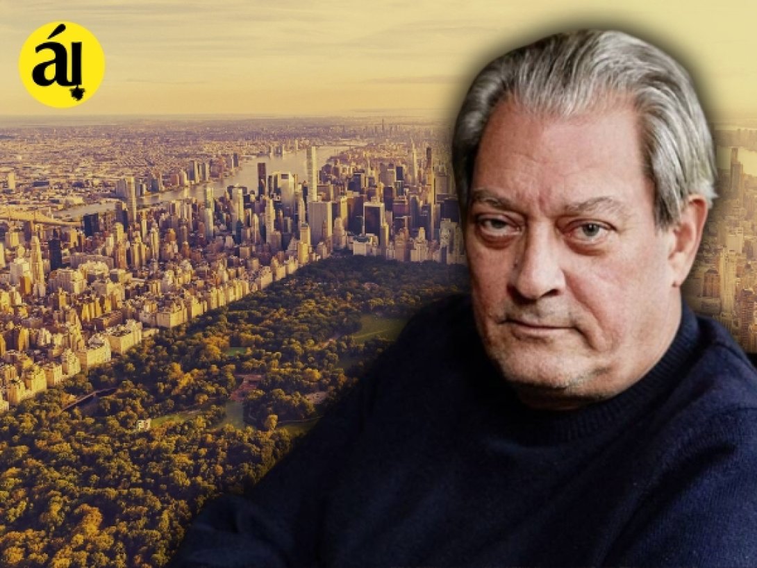 Escritor estadounidense Paul Auster.