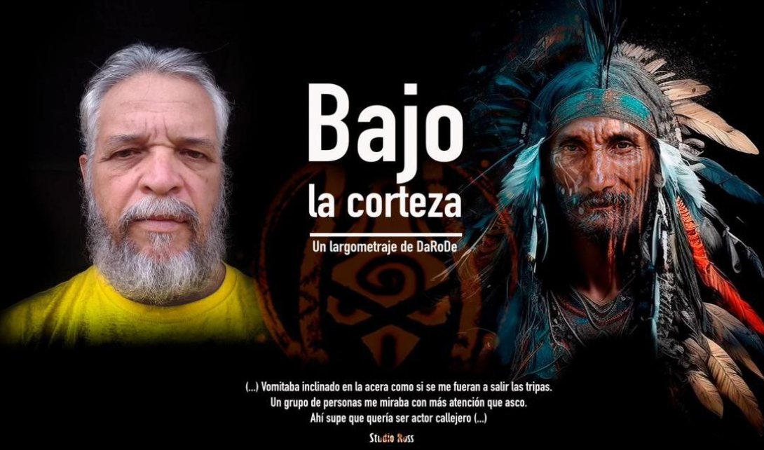 Uno de los carteles de la película "bajo la corteza"