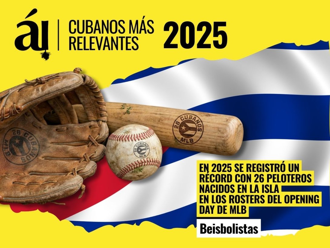 Beisbolistas cubanos en MLB (2025).
