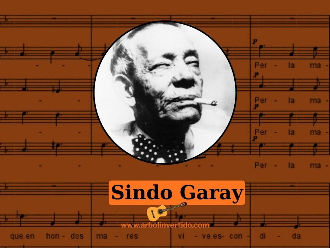 Compositor e intérprete cubano Sindo Garay (1867-1968).