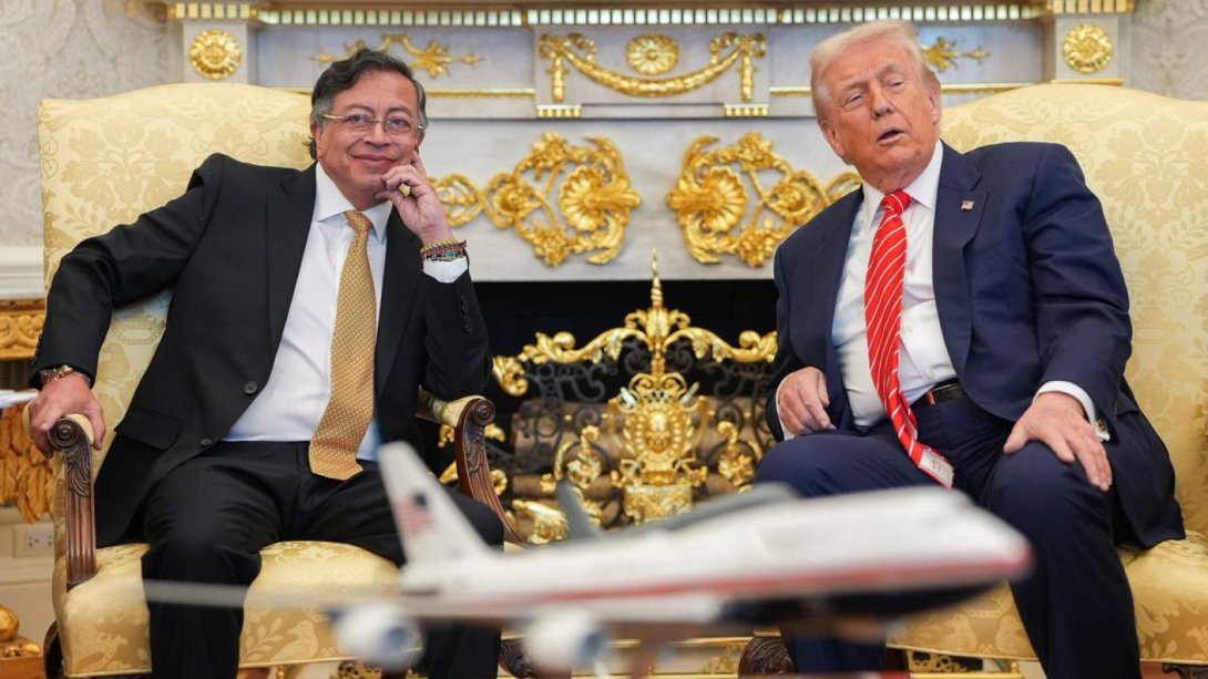 Gustavo Petro y Donald Trump (2026).