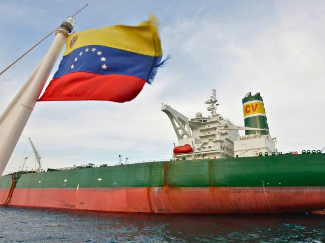 Buque petrolero venezolano.