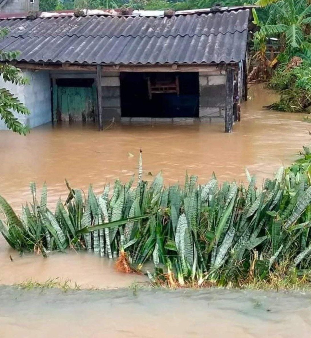 Inundaciones en la ciudad de Baracoa, Guantánamo.
