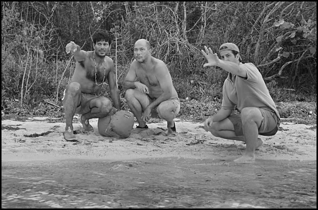 Rodaje del cortometraje "Pies secos | pies mojados" (2006), de Carlos Gutiérrez.