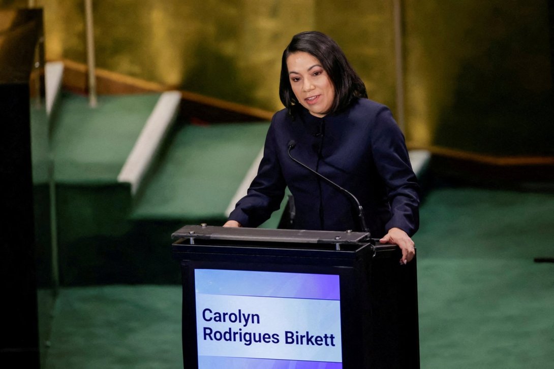 Carolyn Rodrigues-Birkett. 