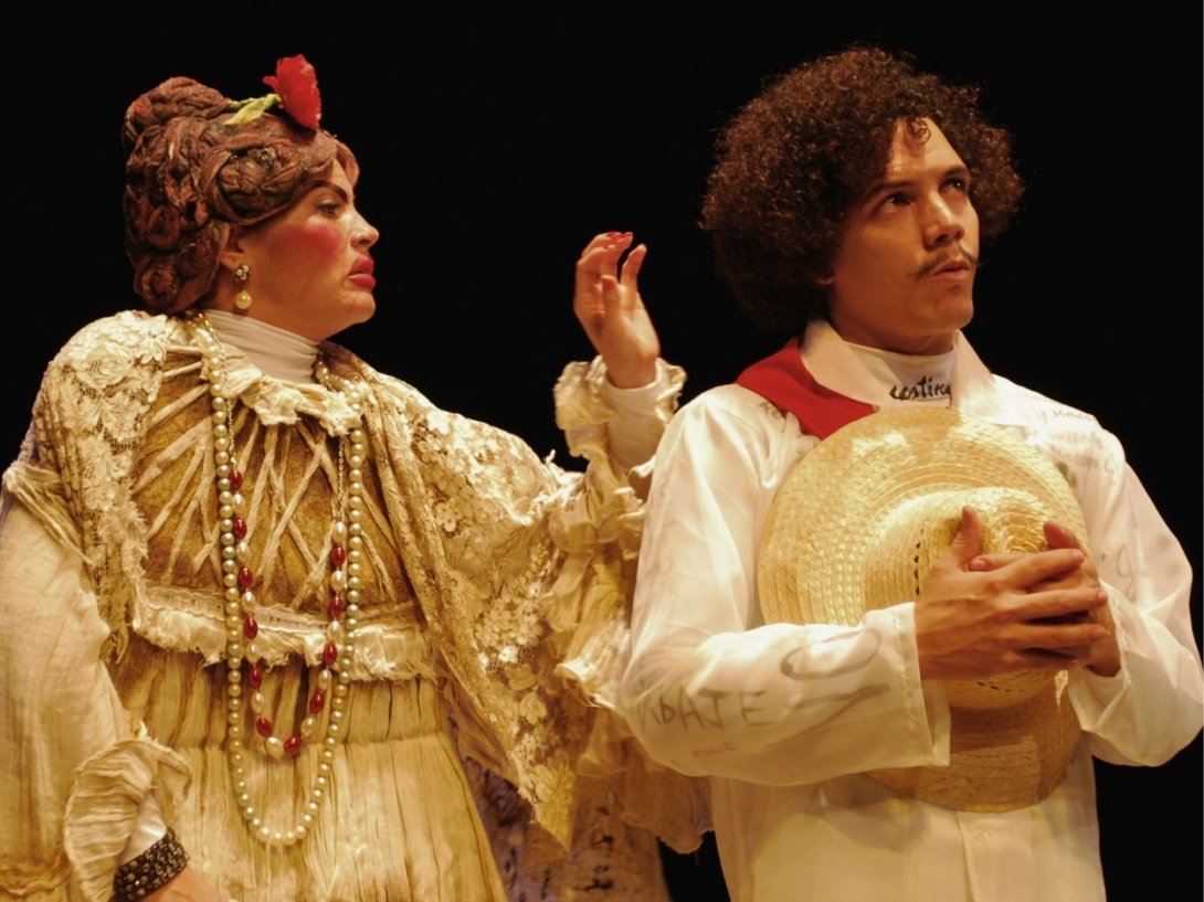 Puesta en escena de la obra "Plácido" del dramaturgo cubano Gerardo Fulleda León por la compañía "Mefisto Teatro", dirigida por Tony Díaz (2010).