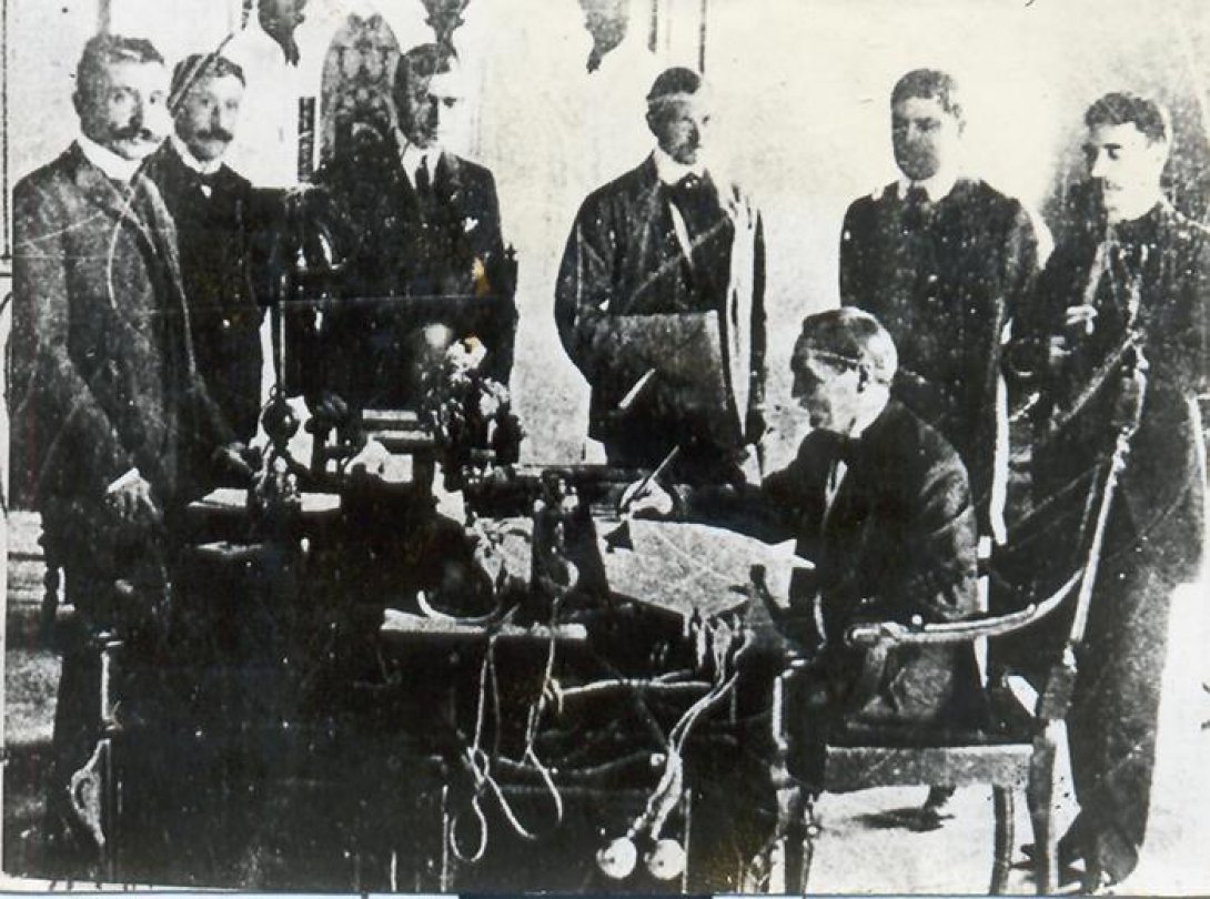 Firma de la Enmienda Platt (1903).