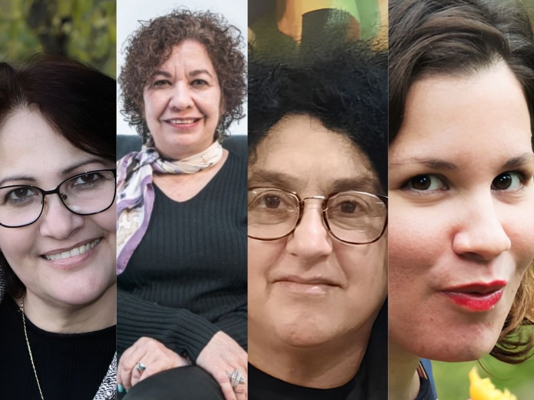 Ana Rosa Díaz Naranjo, Ileana Álvarez, Patricia Alejandra Núñez y Katherine Bisquet.