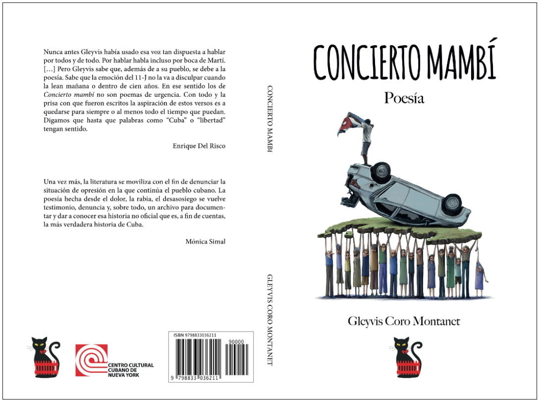 Portada del libro Concierto Mambí.