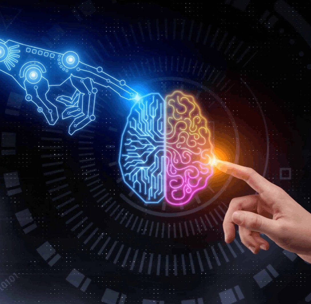 Alegoría gráfica de la Inteligencia Artificial.
