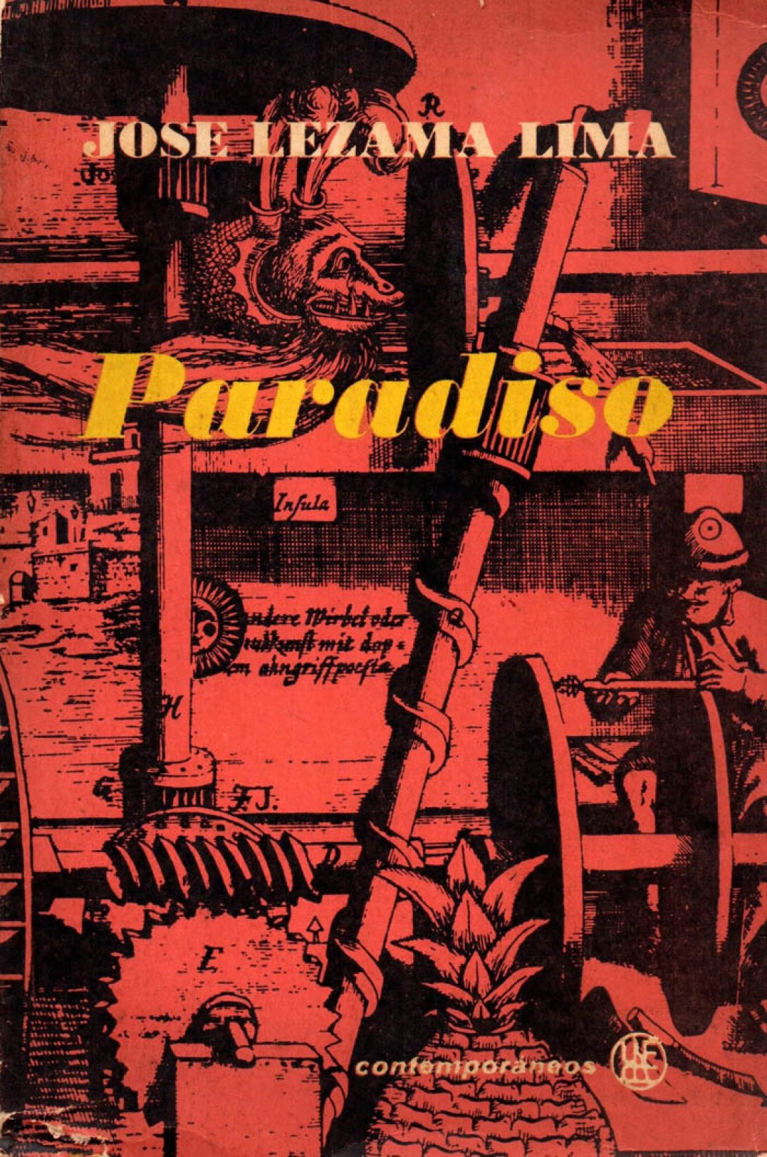 Primera edición de "Paradiso" (1966), de José Lezama Lima.