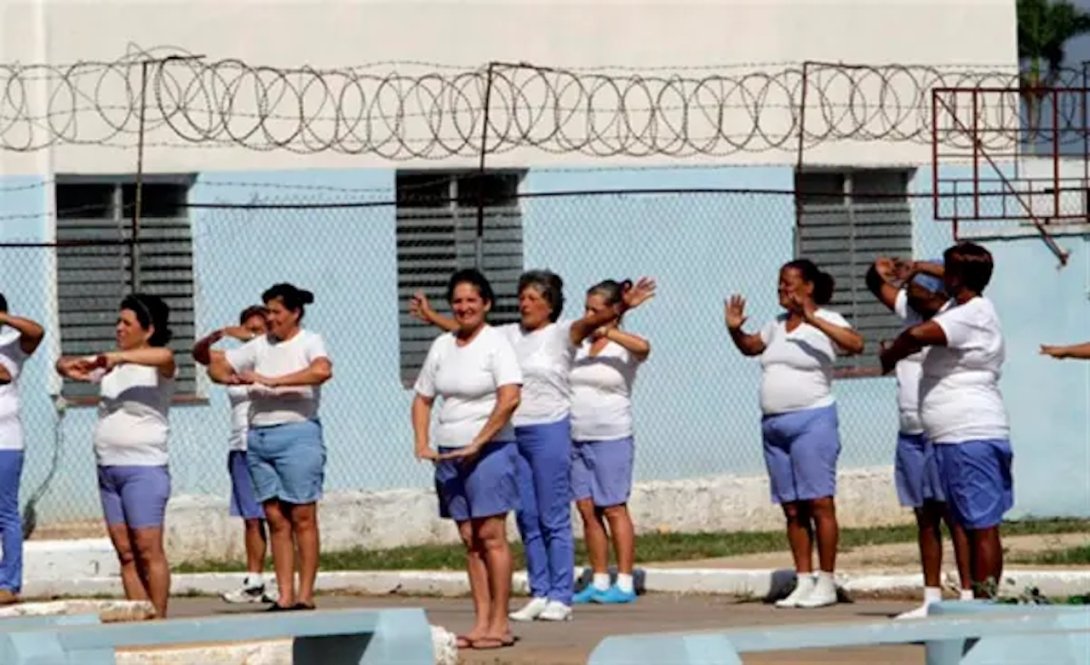 Prisión de mujeres en Cuba.