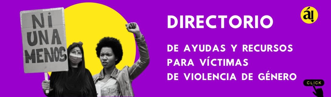 Promo Directorio de ayudas a víctimas de violencia de Género