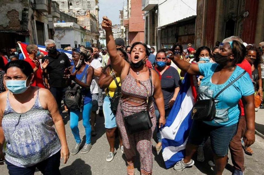 Protestas en Cuba el 11 de julio