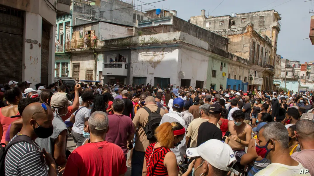 Protestas en Cuba el 11 de julio