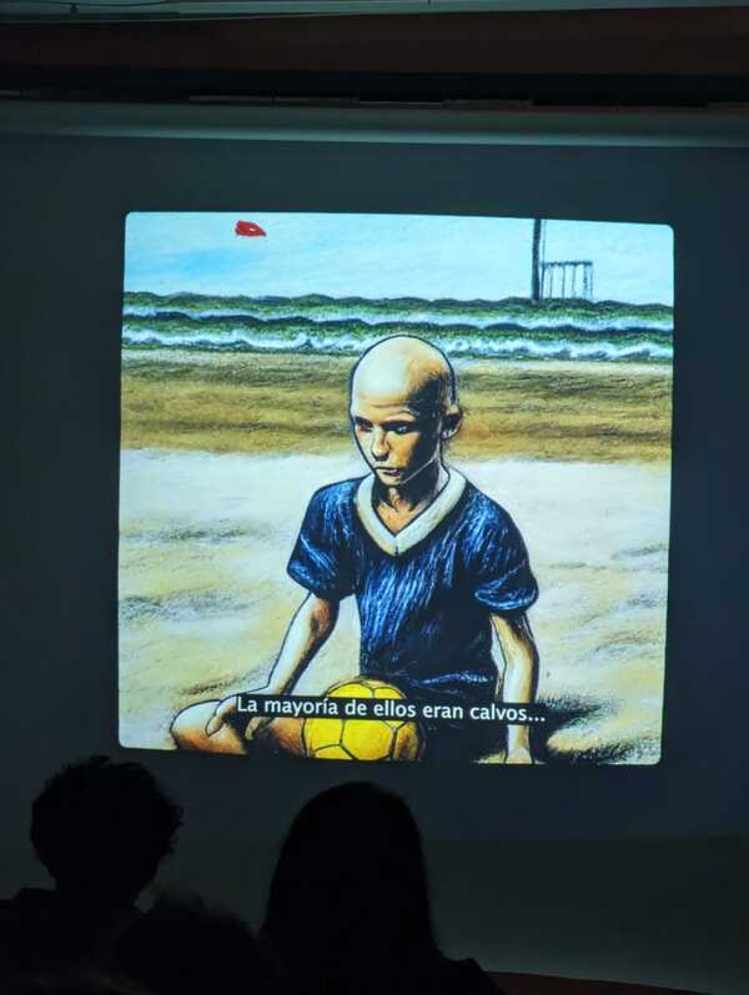 Captura de una de las proyecciones durante el Foro.