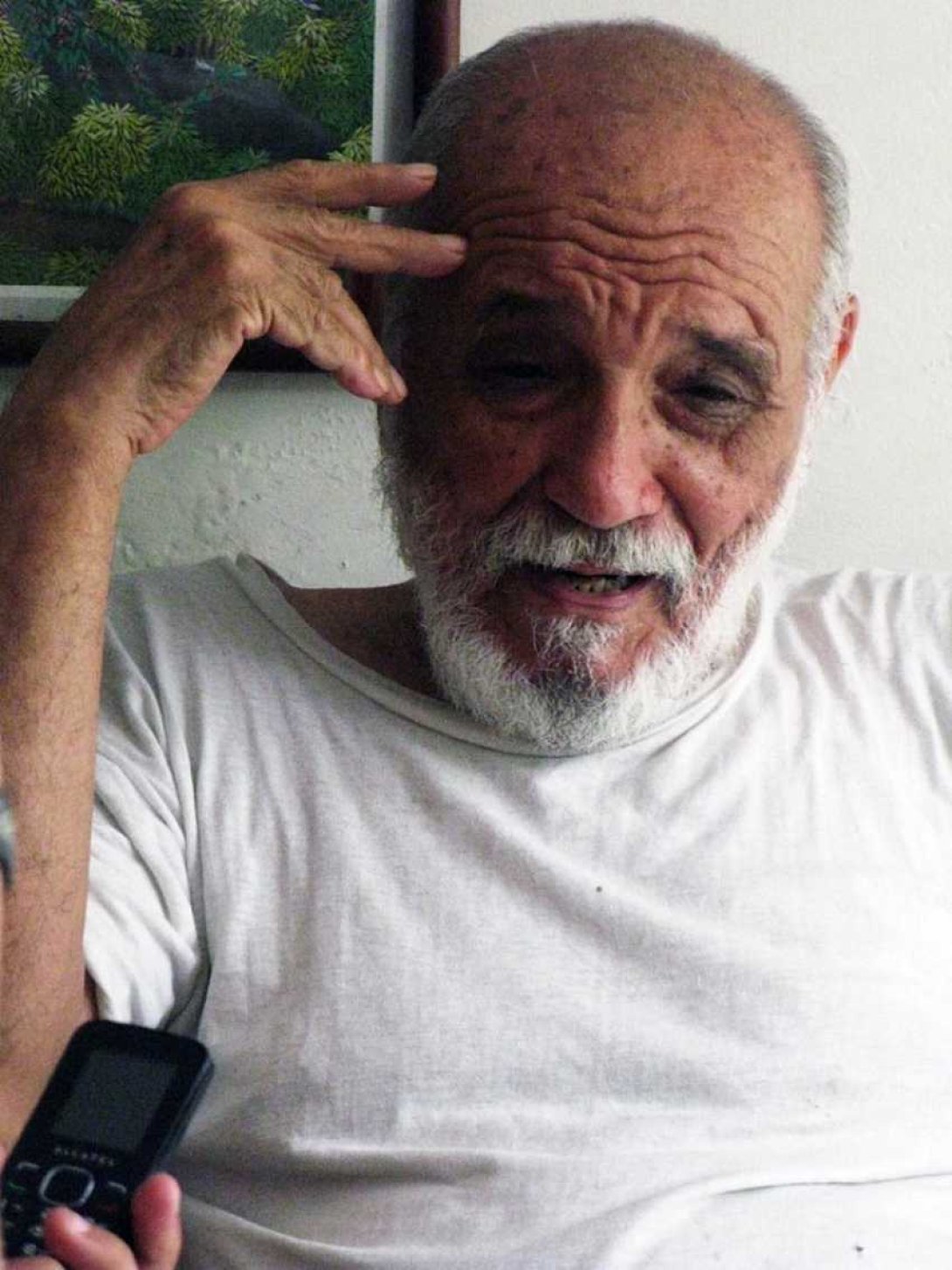 El poeta Rafael Alcide. Foto: Kathy Mac