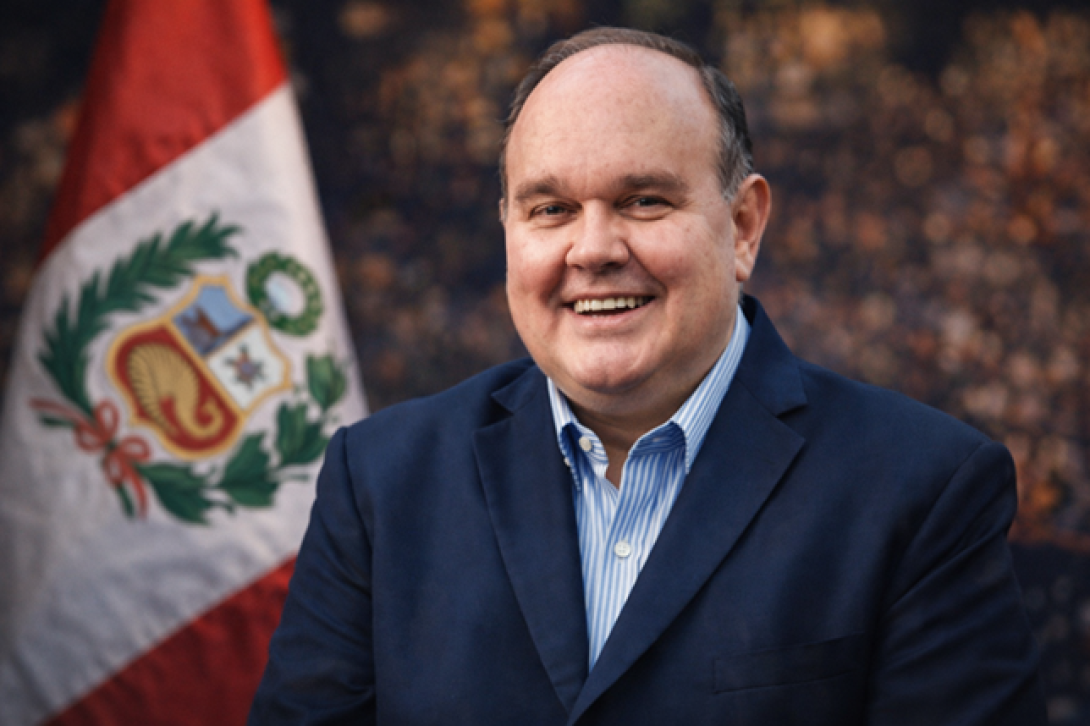 Rafael López Aliaga, candidato presidencial peruano (2026).