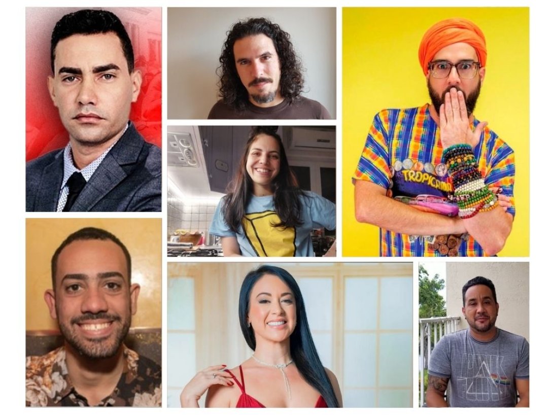 Influencer cubanos Otaola, Dener, Pentón