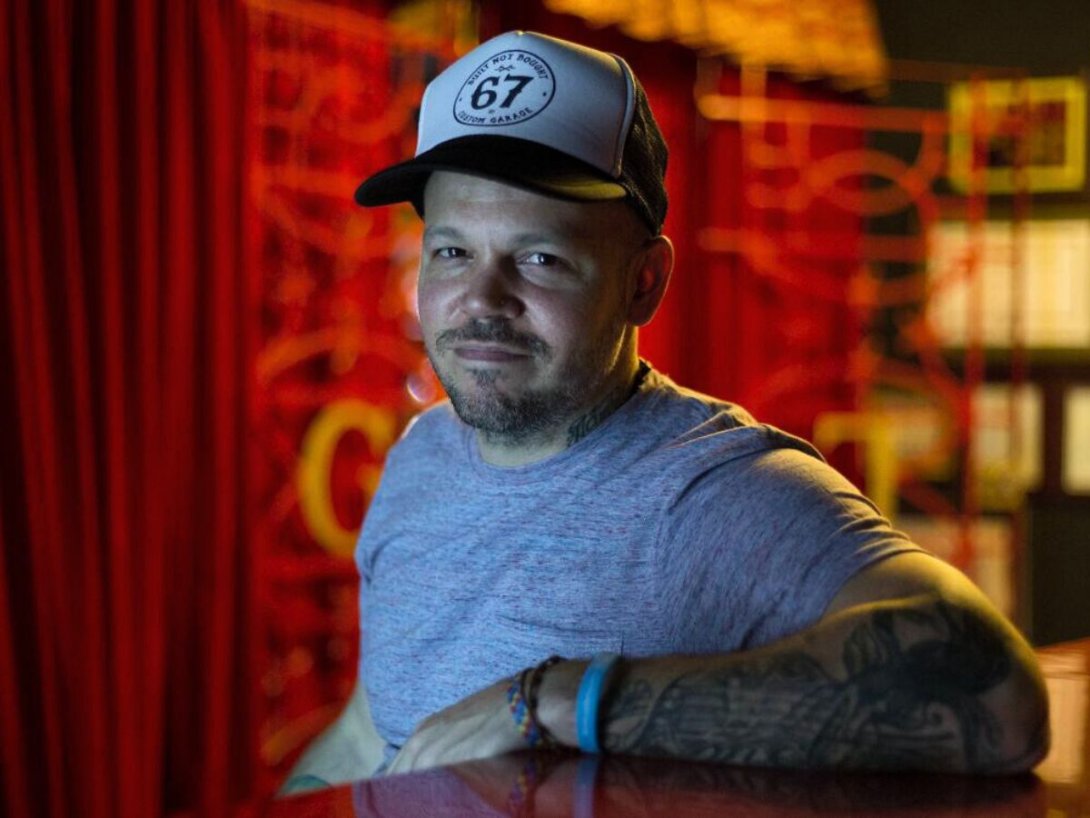René Pérez (Residente, "Calle 13"), cantante y compositor puertorriqueño.