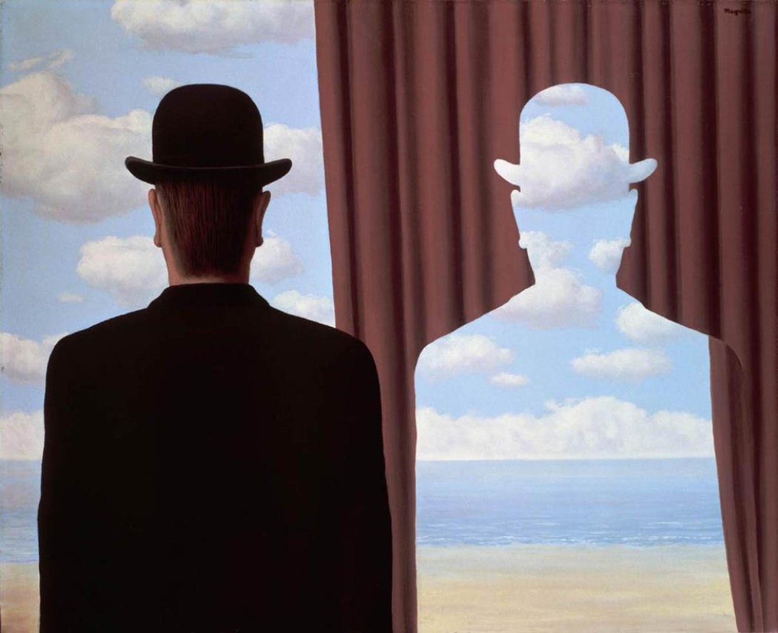 René Magritte: "La Décalcomanie" (1966).