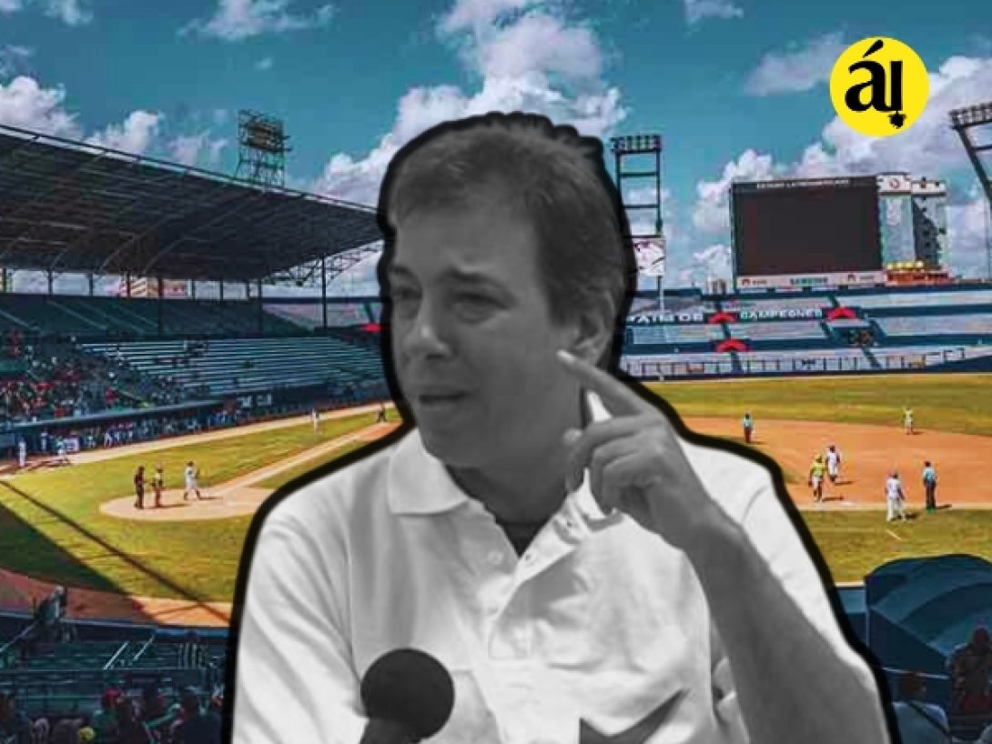 Renier González, comentarista deportivo.