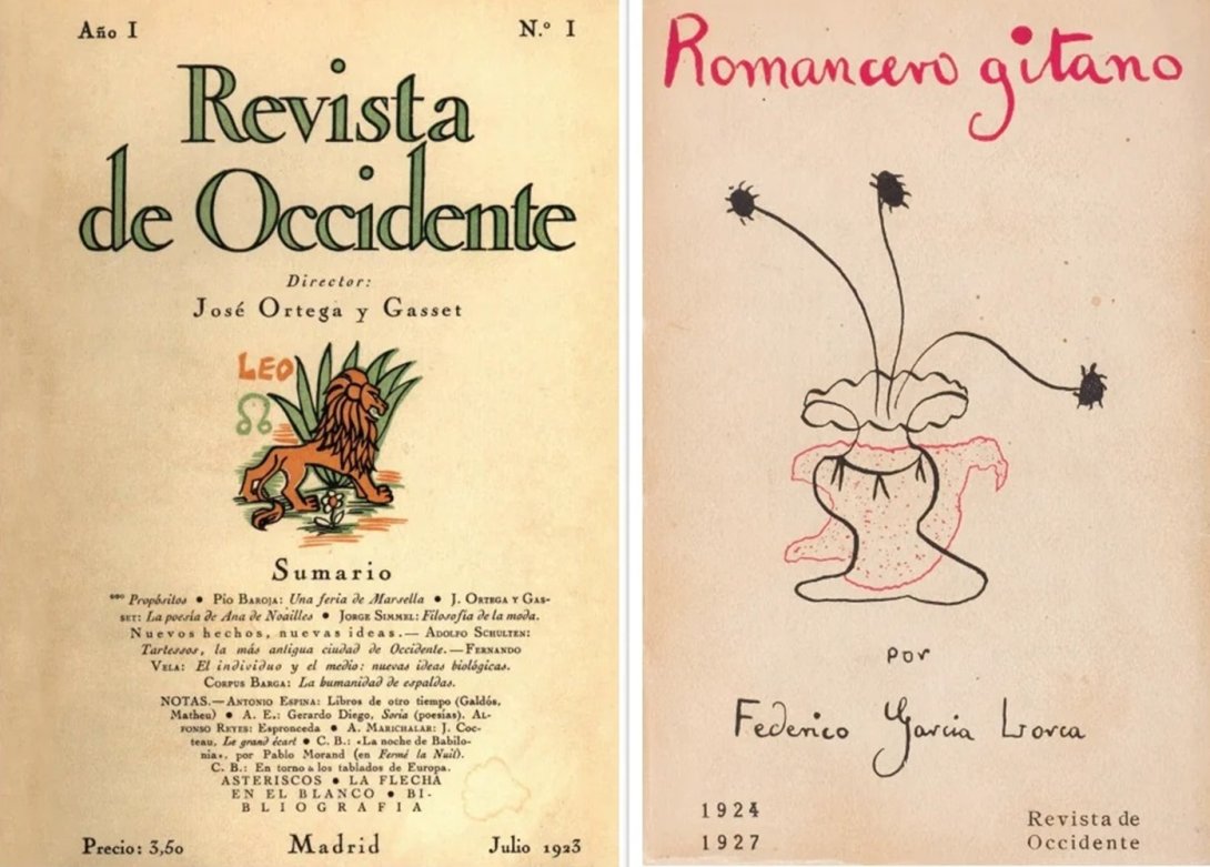 Revista de occidente, portada del número 1