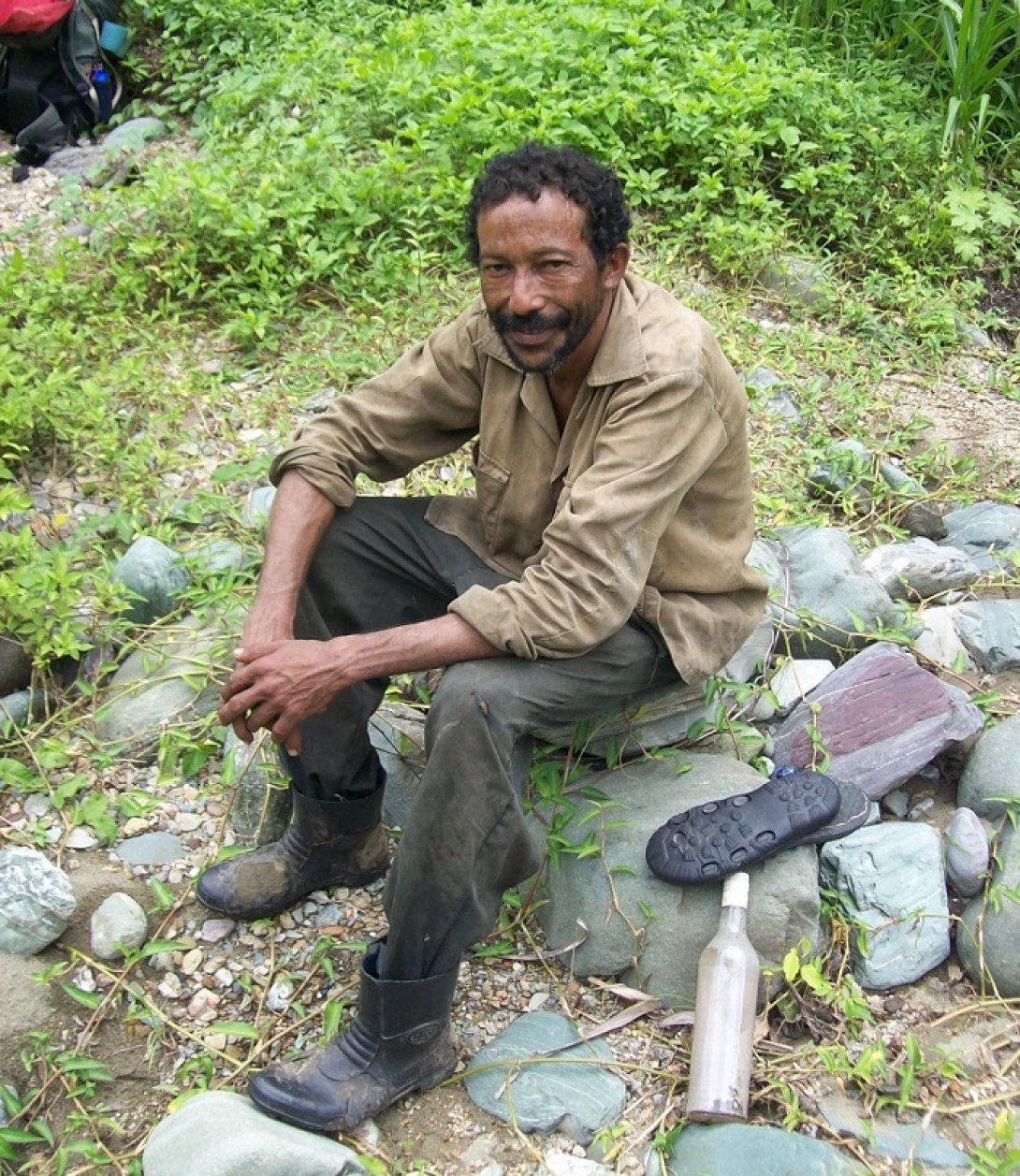 Rogelio, el guía de los jóvenes excursionistas