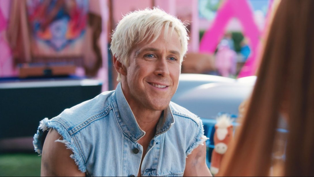 Ryan Gosling en la película "Barbie".