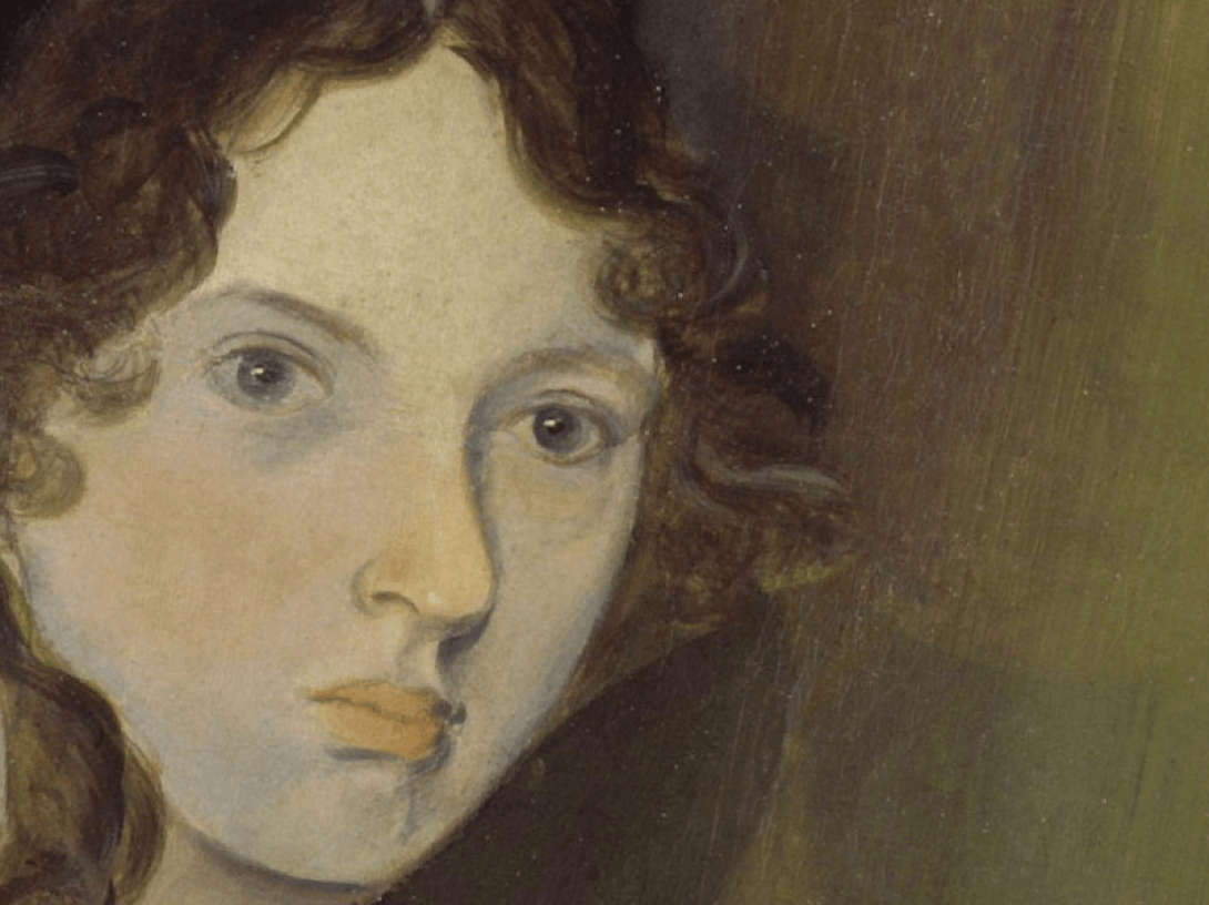 Retrato de Emily Bronte.