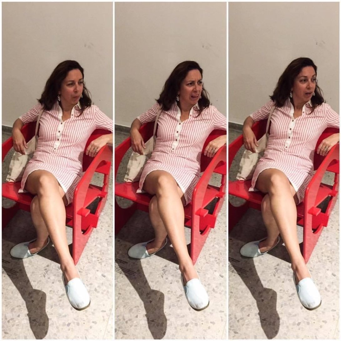 Solveig Font, curadora de arte.