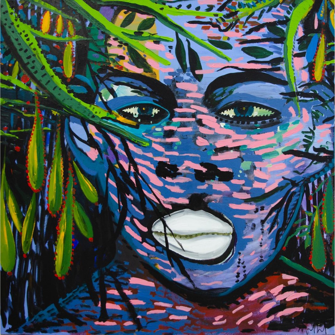 "Susurro mediterráneo" (2026) de Maikel Sotomayor.