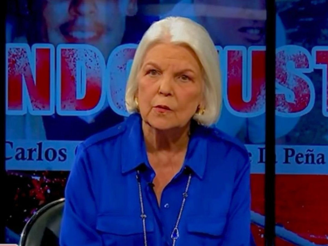 Sylvia Iriondo, sobreviviente del derribo de las avionetas civiles de Hermanos al Rescate por aviones militares cubanos el 24 de febrero de 1996.