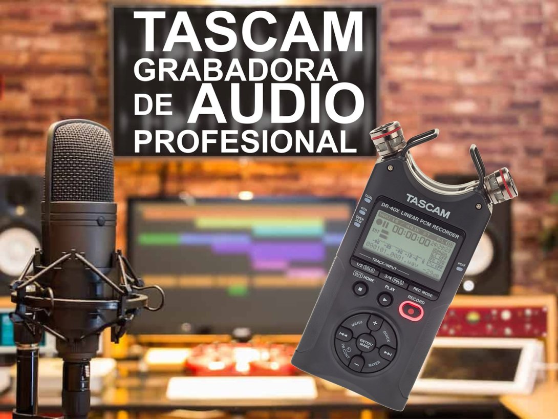 Tascam, grabadora profesional de audio