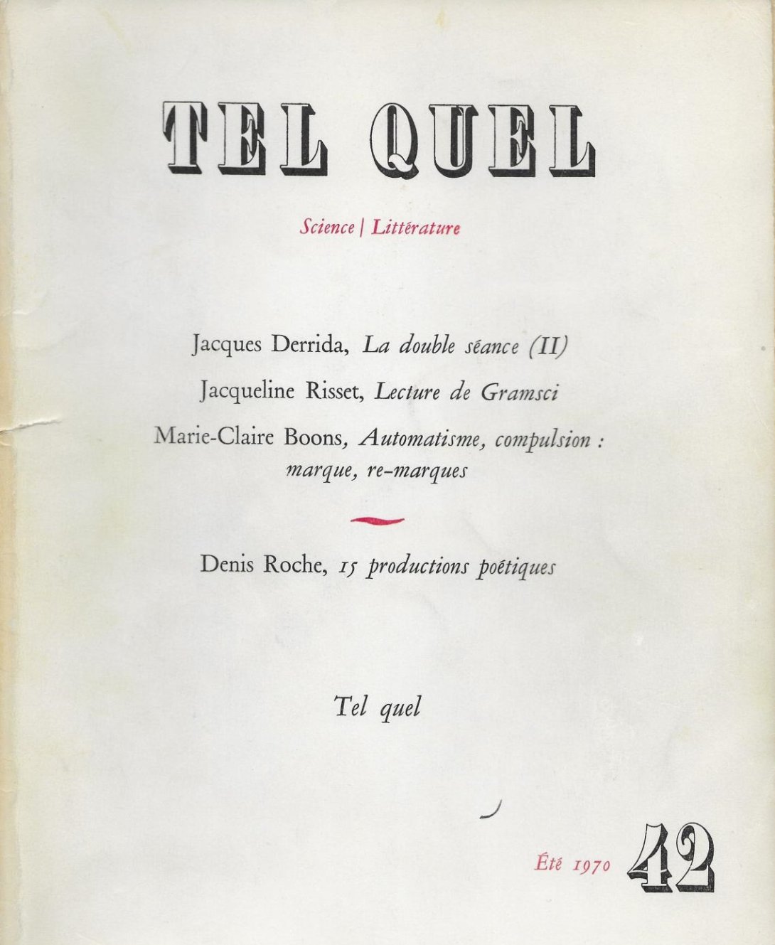 Revista Tel Quel