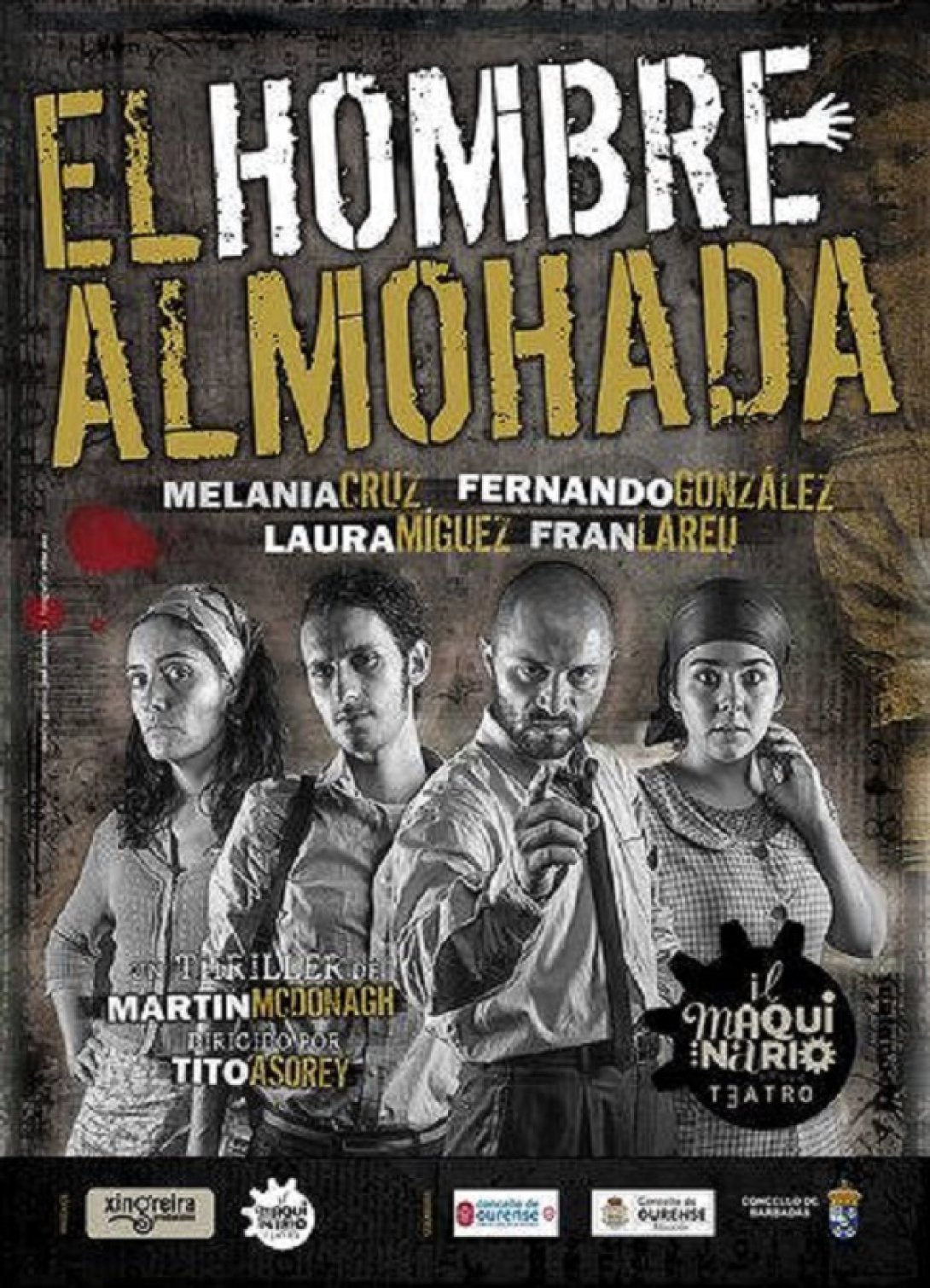 Cartel de El hombre almohada