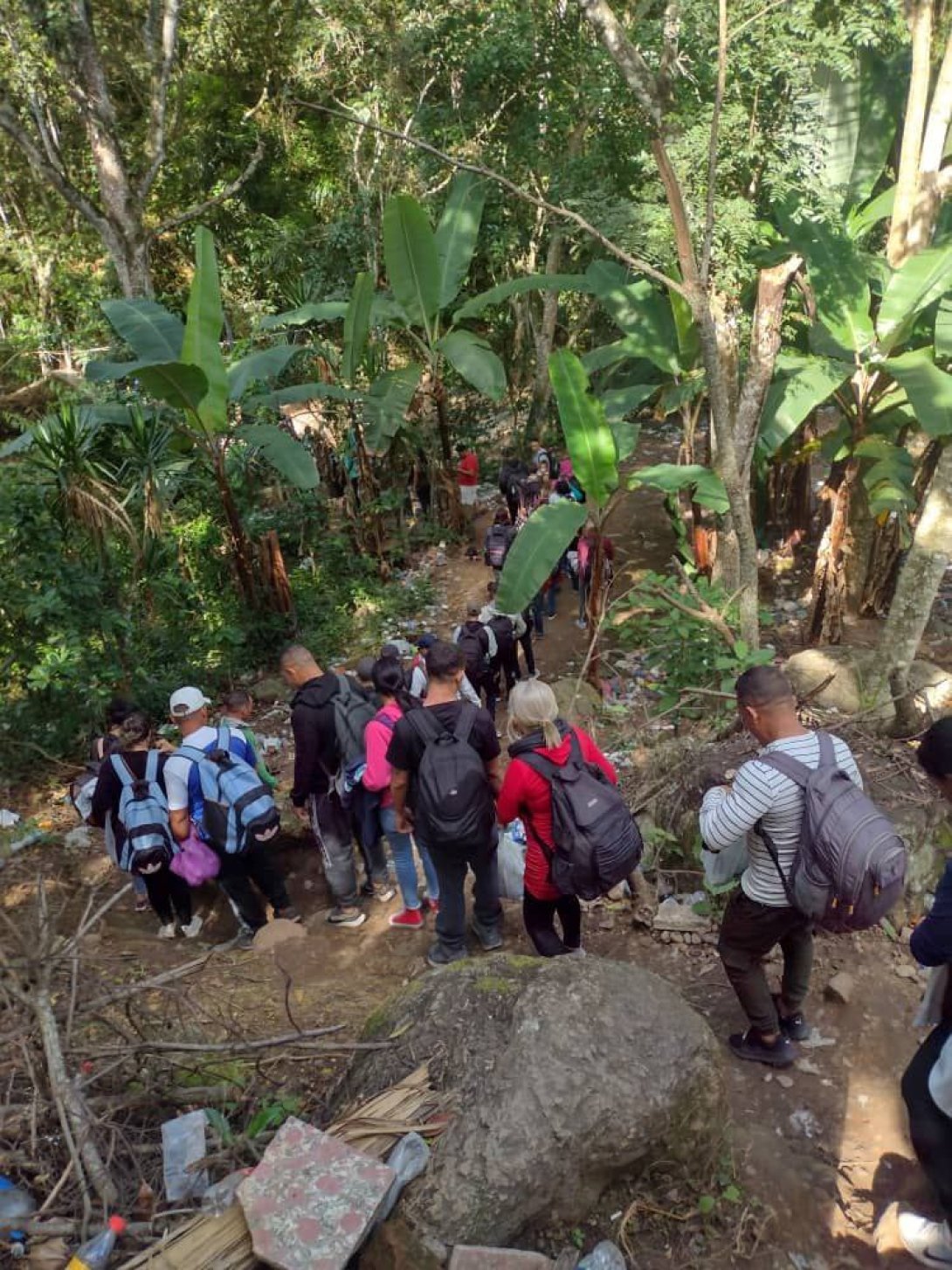 Travesía hacia Estados Unidos a través de Nicaragua.