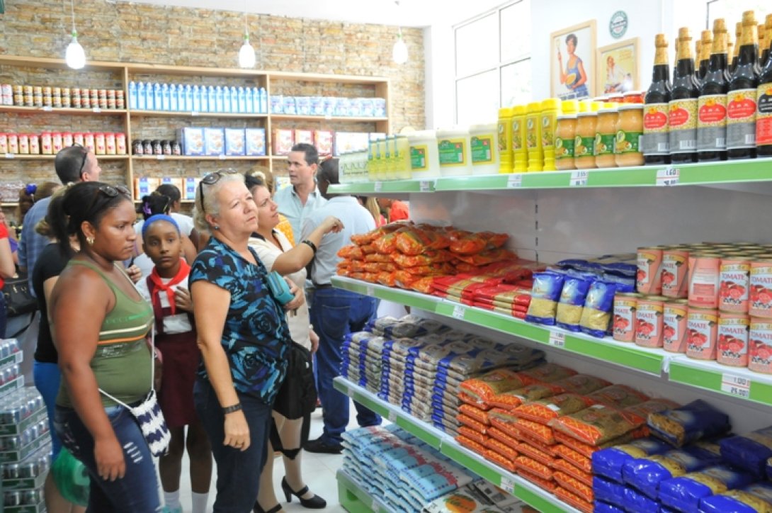 Tienda en Cuba.