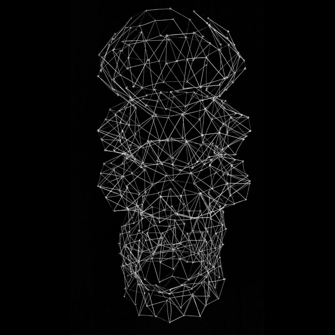 "Tronco Nro. 5" (1976) de la escultora Gertrud Goldschmidt (Gego).