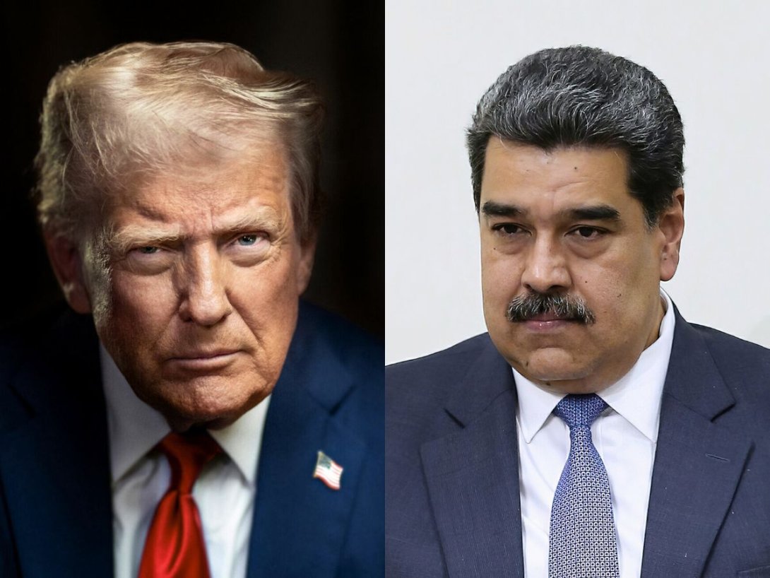 Donald Trump y Nicolás Maduro.