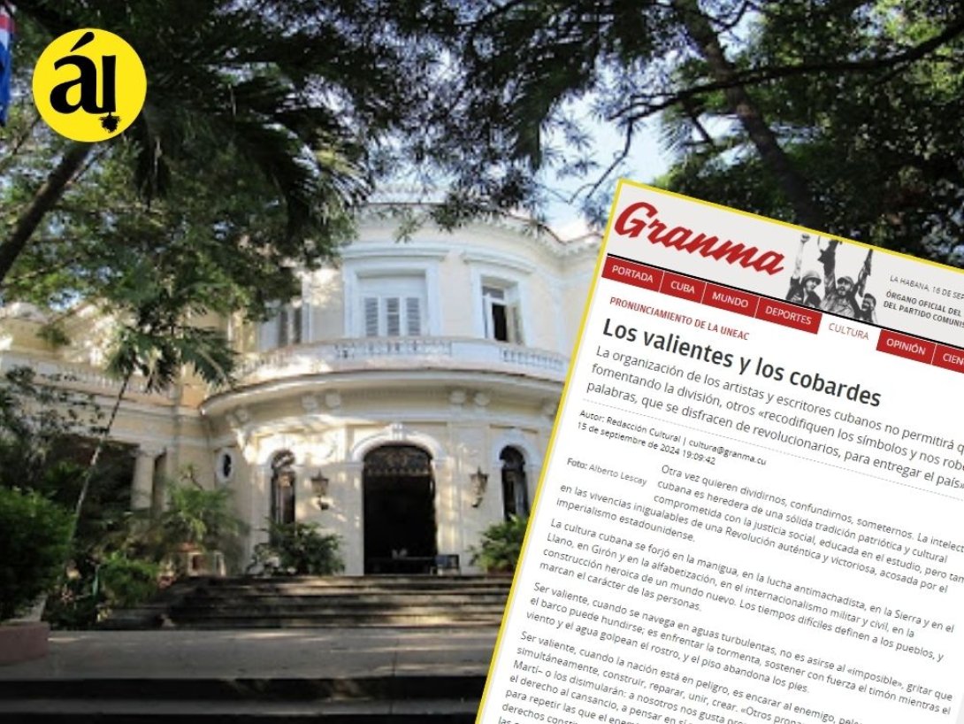 Comunicado de la UNEAC publicado en "Granma".